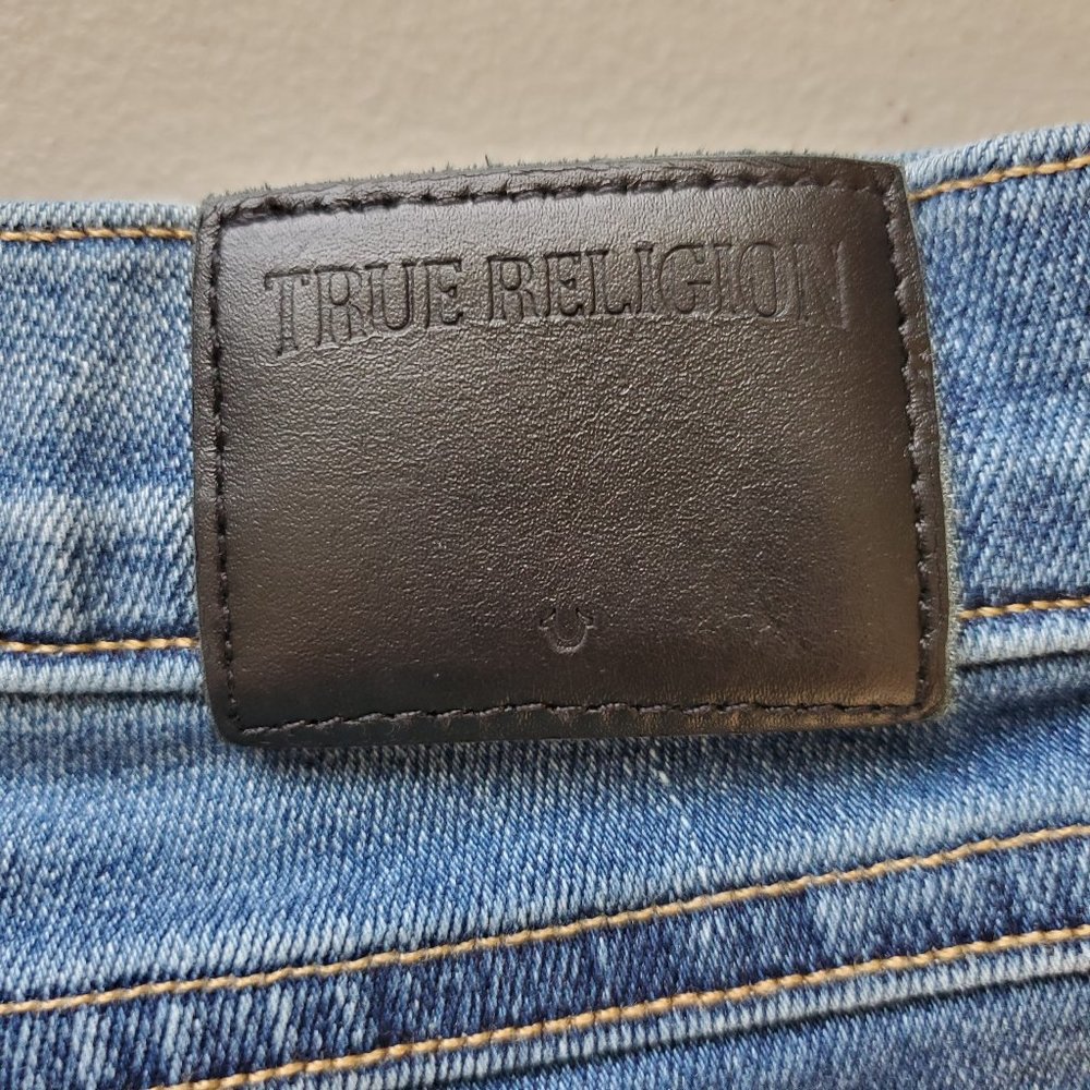 SOLD - True Religion Denim Cut Off Shorts Size 28 - Picture 7 of 11